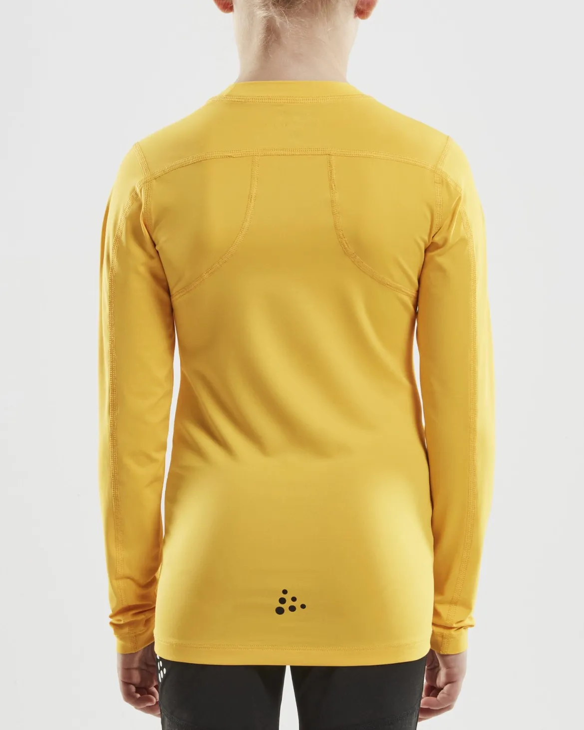 Junior Ability Compression Longsleeve - YELLOW