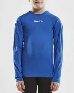 Junior Ability Compression Longsleeve - CLUB COBOLT