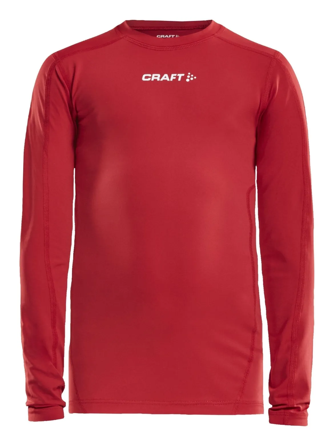 Junior Ability Compression Longsleeve - BRIGHT RED