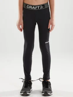 Junior Ability Compression Tights - Black