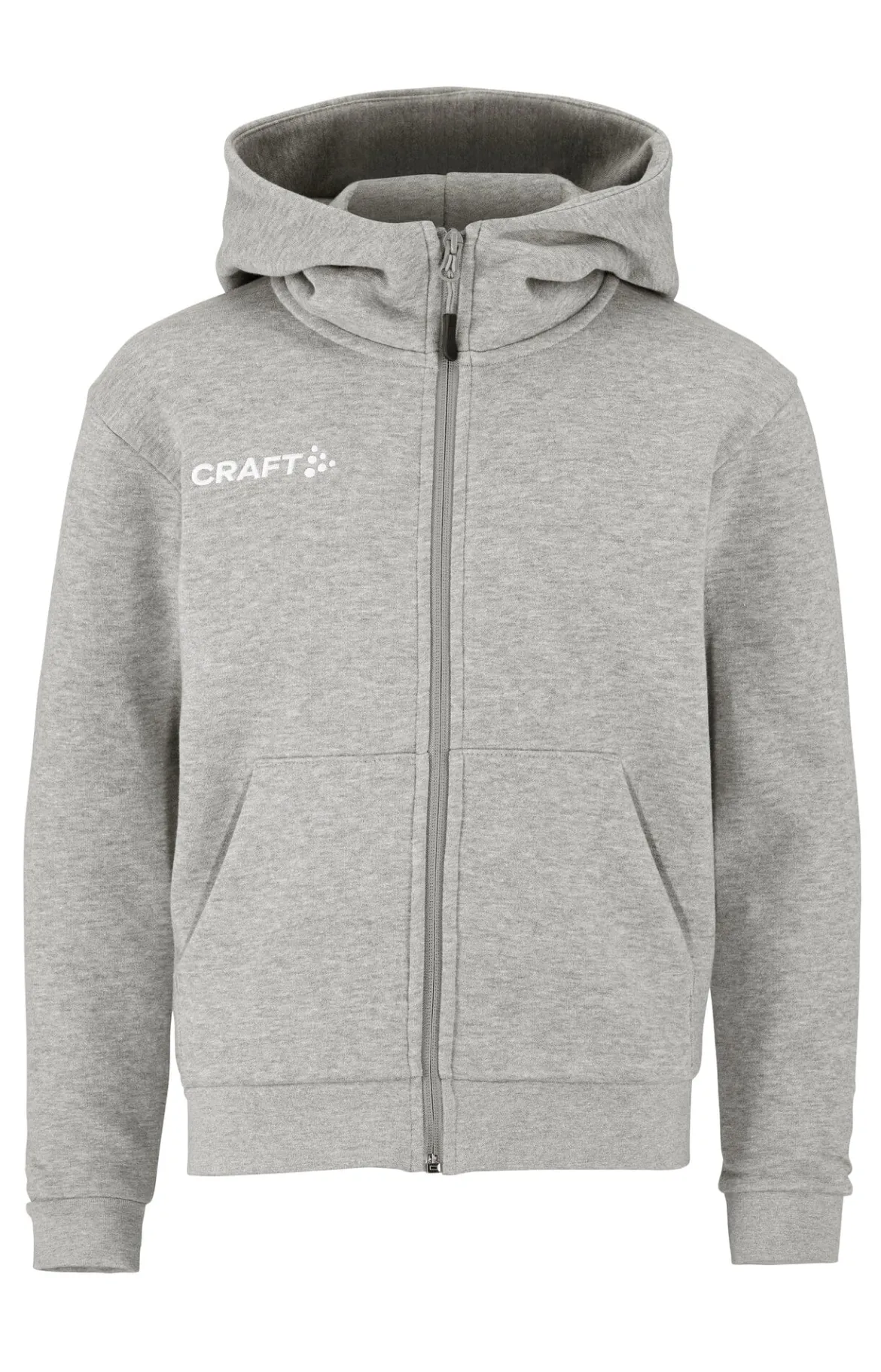 Junior Community 2.0 Logo Full-Zip Hoodie - GREY MELANGE