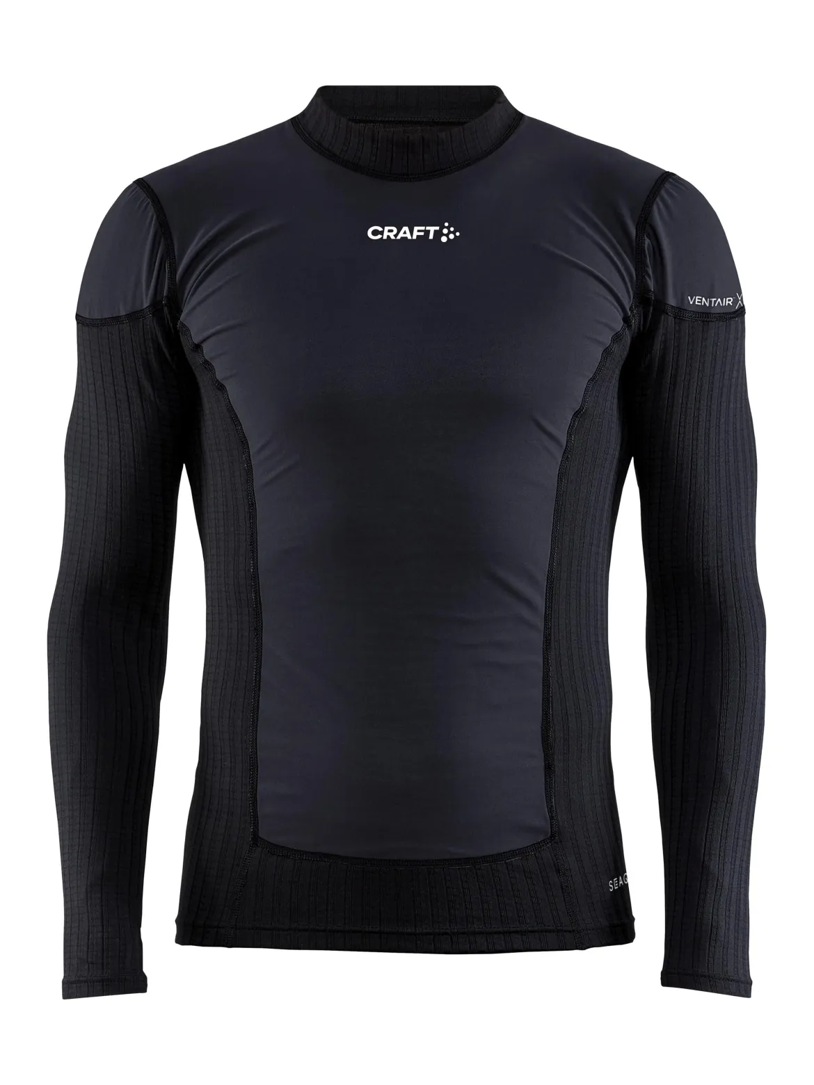 Men's Active Extreme X Wind Baselayer - Black/Granite