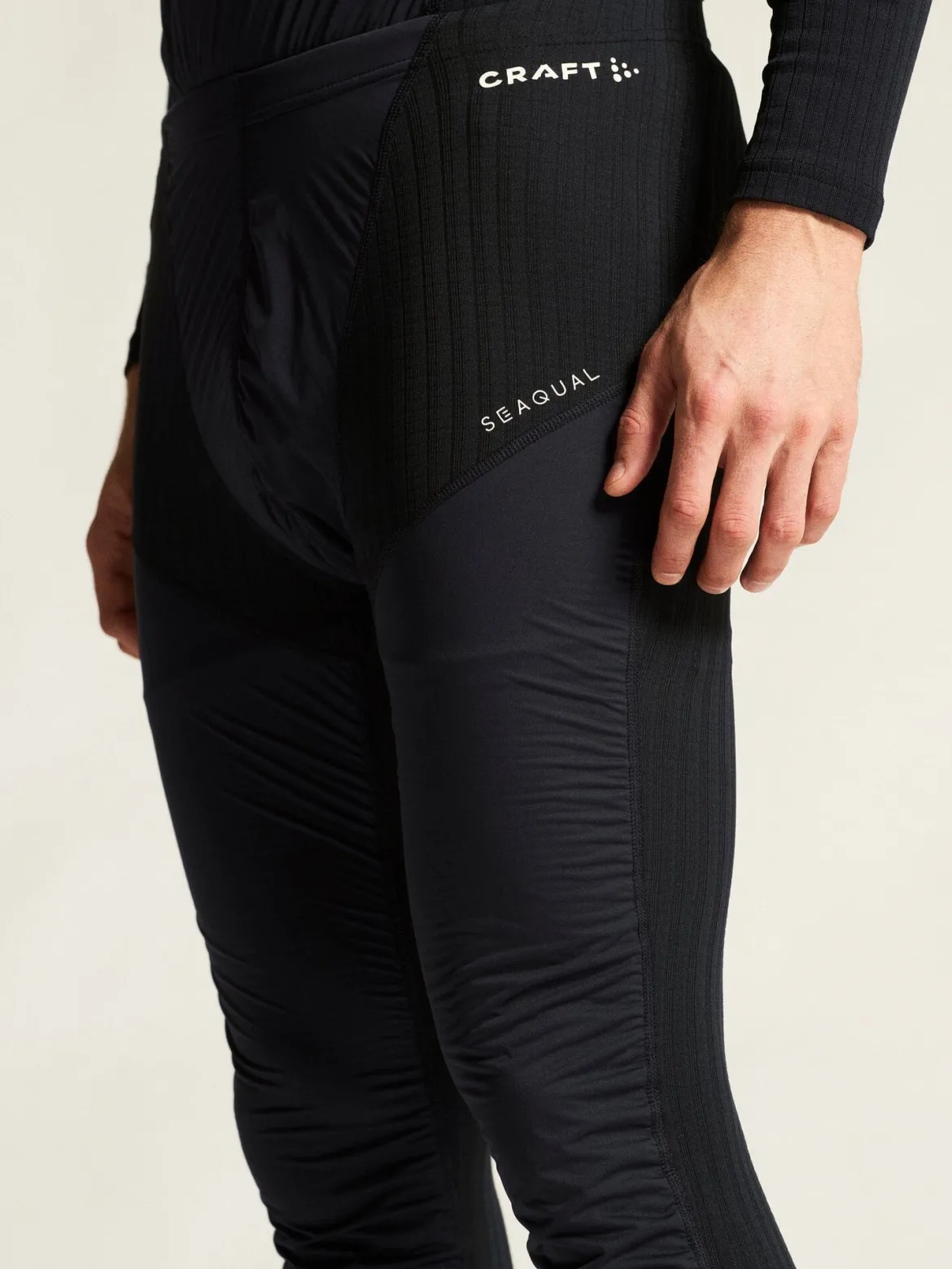 Men's Active Extreme X Wind Baselayer Pants - Black/Granite