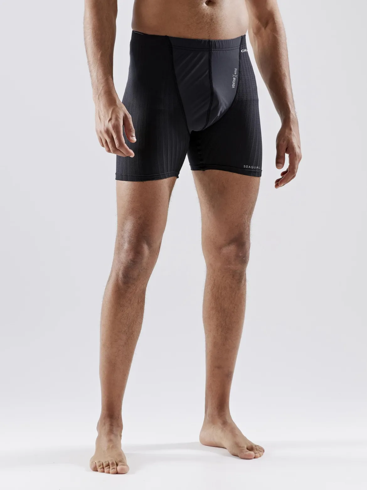 Men's Active Extreme X Wind Boxer - Black/Granite