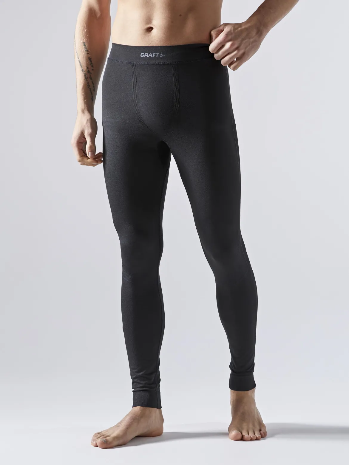 Men's Active Intensity Baselayer Pants - Black/Asphalt