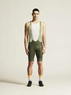 Men's ADV Endur Cycling Bib Shorts - JUNIPER/FOREST GREEN