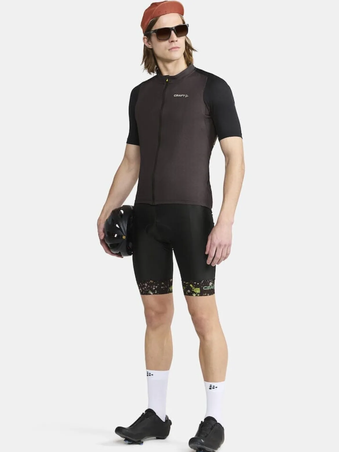 Men's ADV Endur Cycling Jersey - SLATE-BLACK