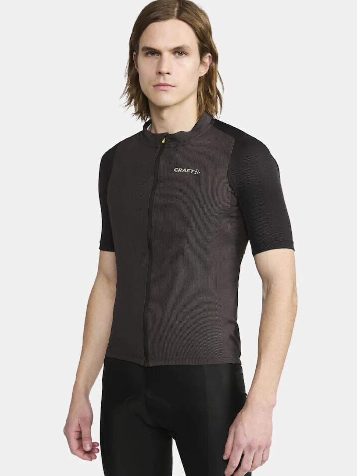 Men's ADV Endur Cycling Jersey - SLATE-BLACK