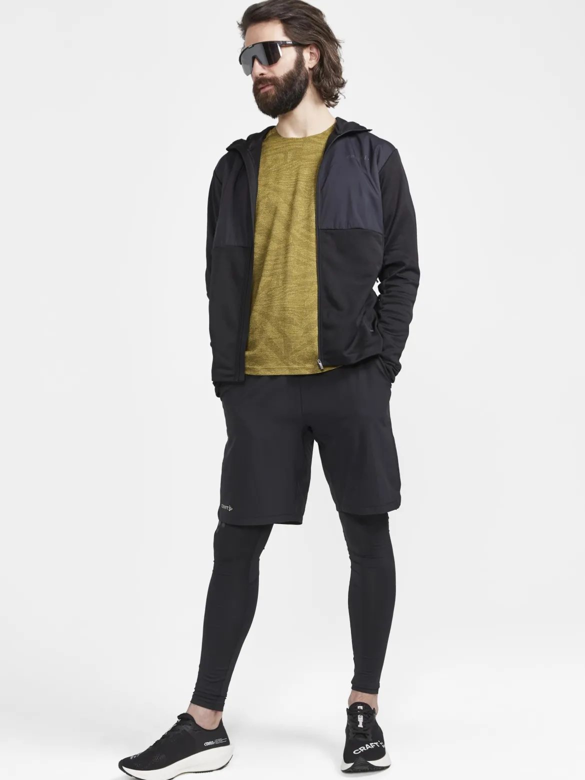 Men's ADV Essence Jersey Hood Jacket - Black