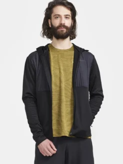Men's ADV Essence Jersey Hood Jacket - Black