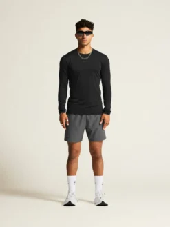 Men's Adv Essence LS Tee 2 - Black