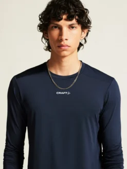 Men's Adv Essence LS Tee 2 - Blaze