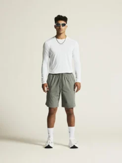 Men's Adv Essence LS Tee 2 - White