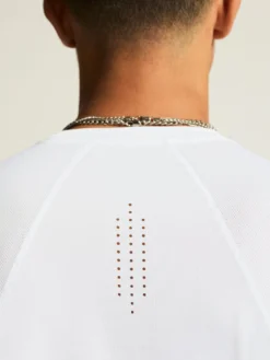 Men's Adv Essence LS Tee 2 - White