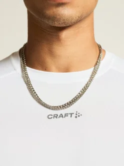 Men's Adv Essence LS Tee 2 - White