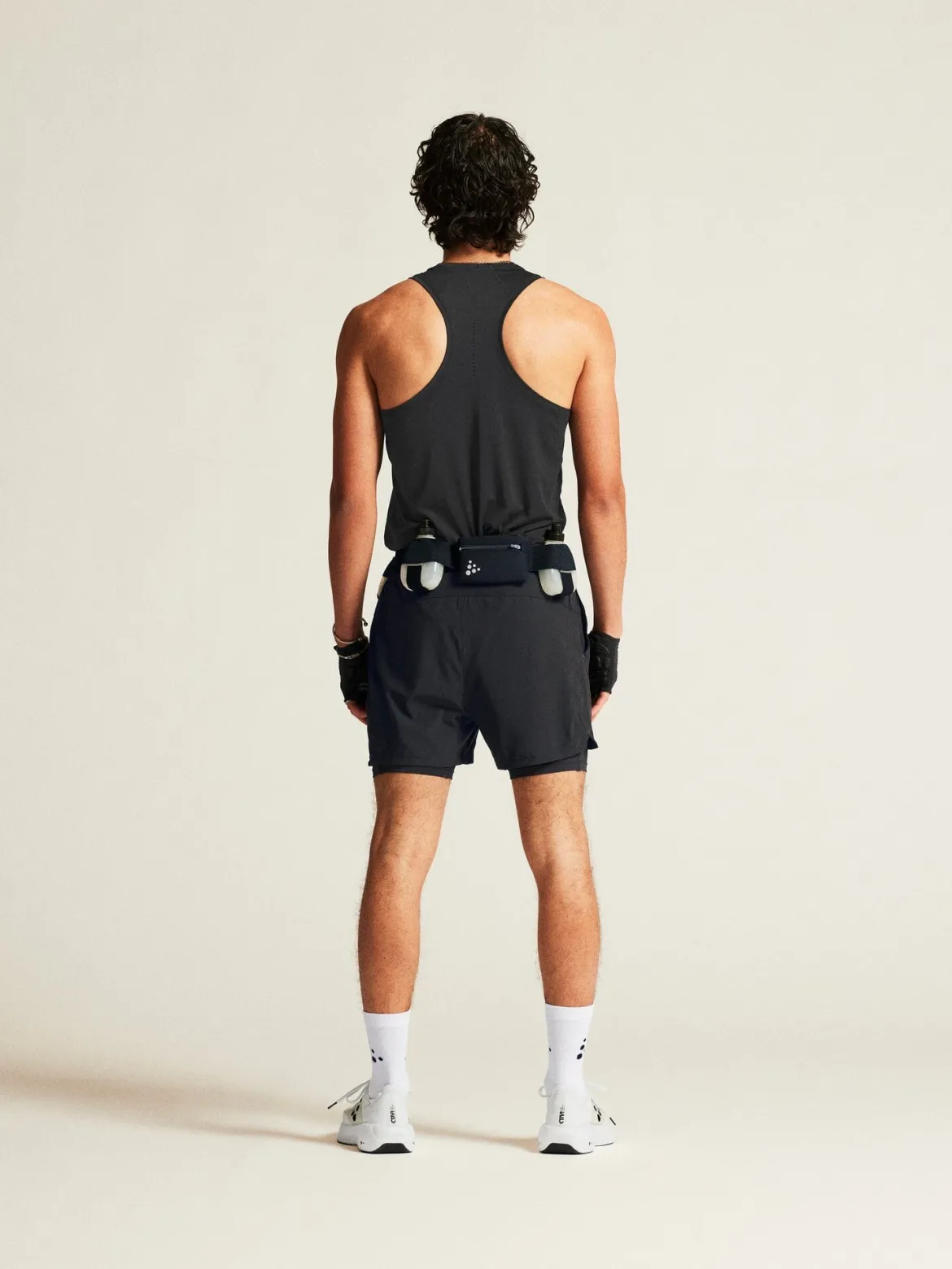 Men's Adv Essence Singlet 2 - Black