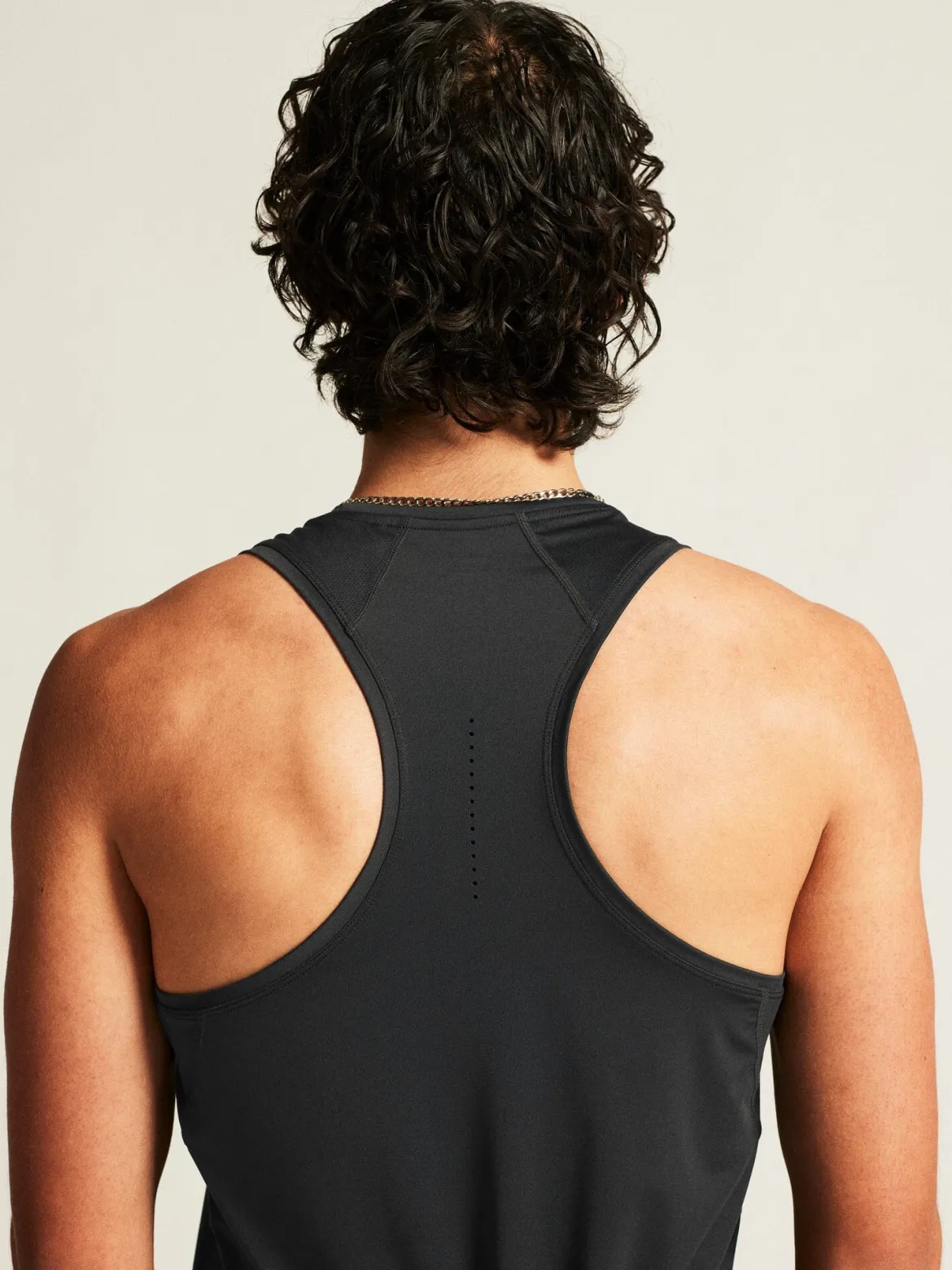 Men's Adv Essence Singlet 2 - Black