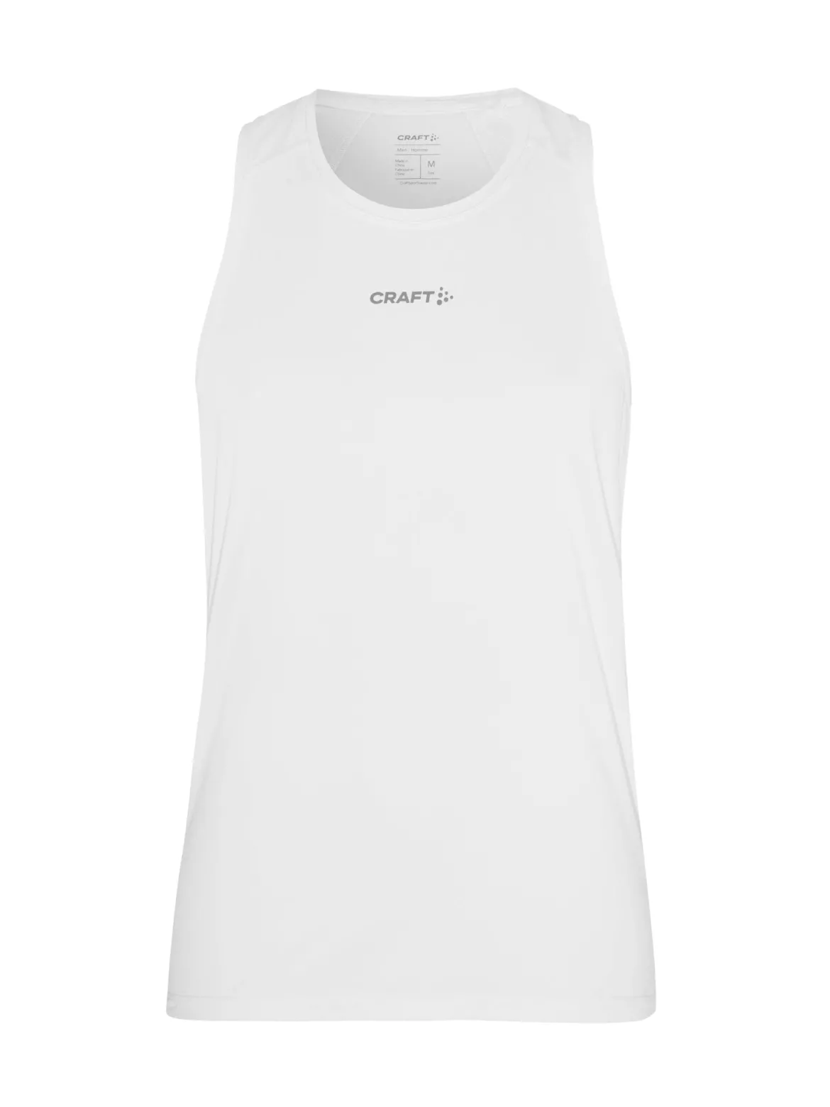 Men's Adv Essence Singlet 2 - White