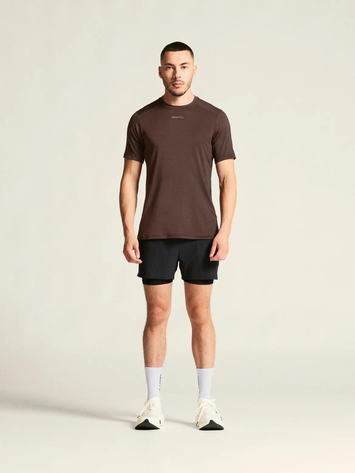 Men's Adv Essence SS Tee 2 - PRUNE