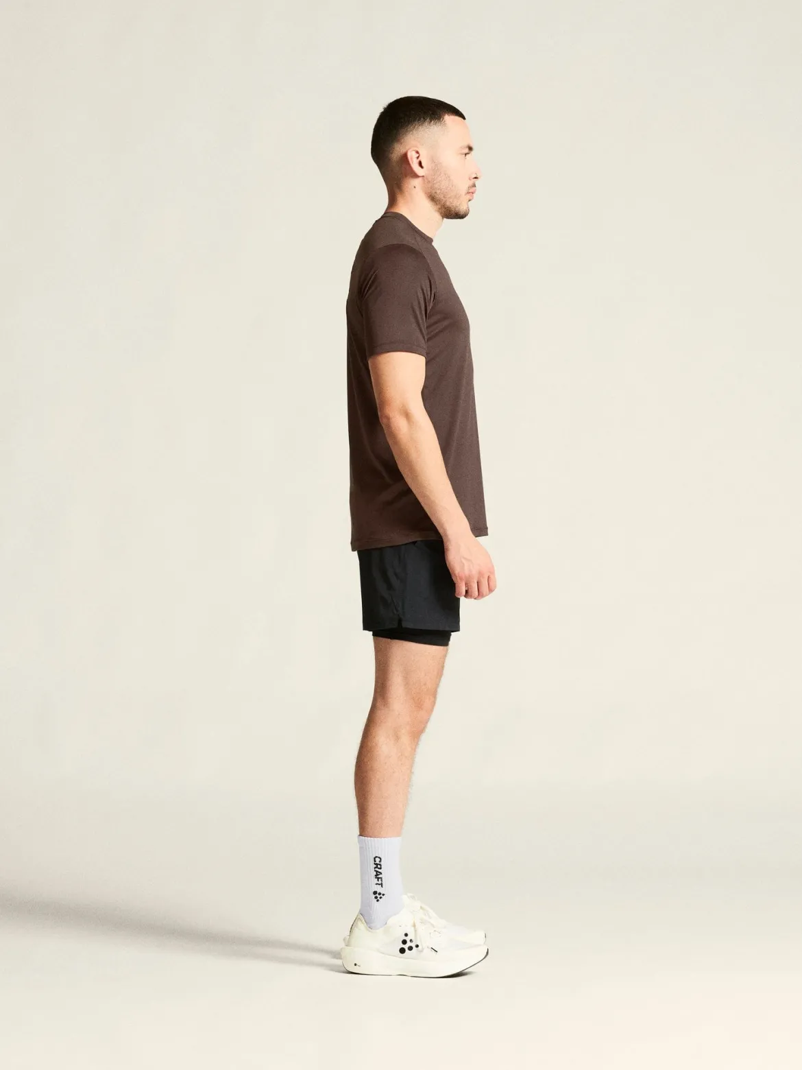 Men's Adv Essence SS Tee 2 - PRUNE