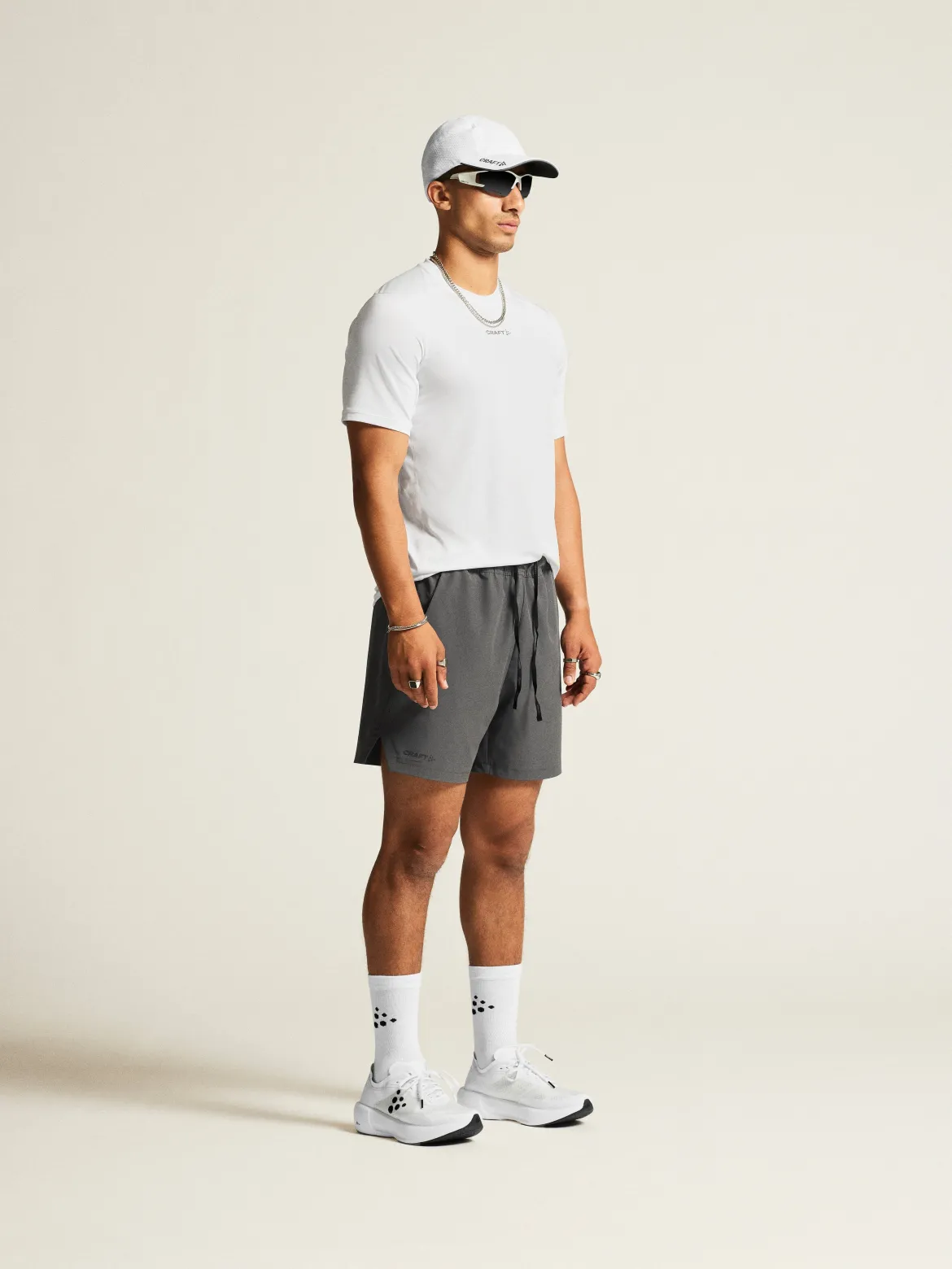 Men's Adv Essence SS Tee 2 - White