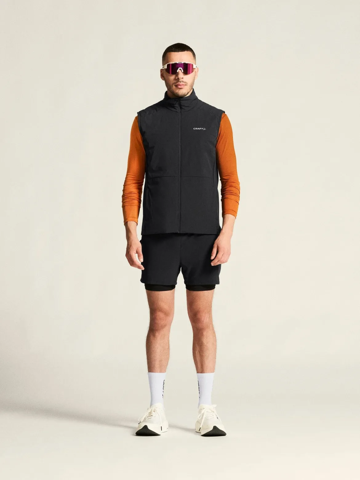 Men's ADV Essence Warm Running Vest 2 - Black