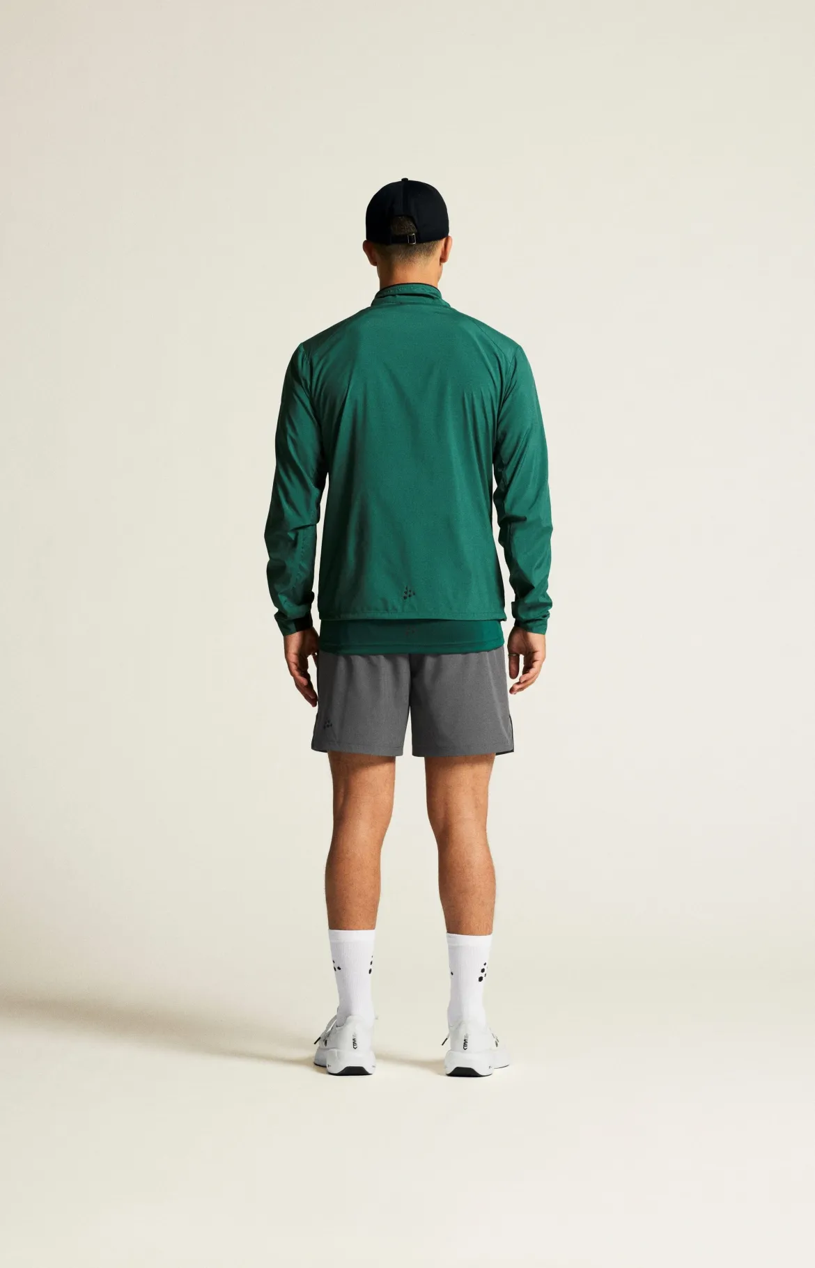 Men's ADV Essence Wind Jacket - Biome/Blaze