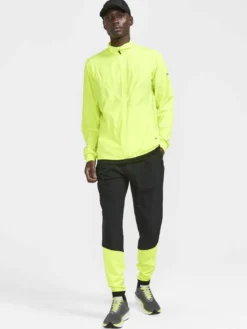 Men's ADV Essence Wind Jacket - Biome/Blaze