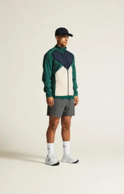 Men's ADV Essence Wind Jacket - Biome/Blaze