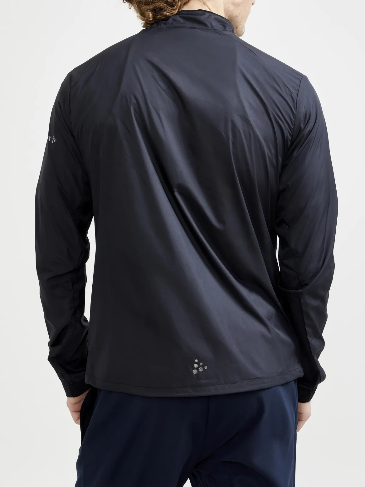 Men's ADV Essence Wind Jacket - Biome/Blaze