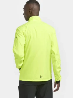 Men's ADV Essence Wind Jacket - Biome/Blaze