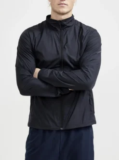 Men's ADV Essence Wind Jacket - Biome/Blaze