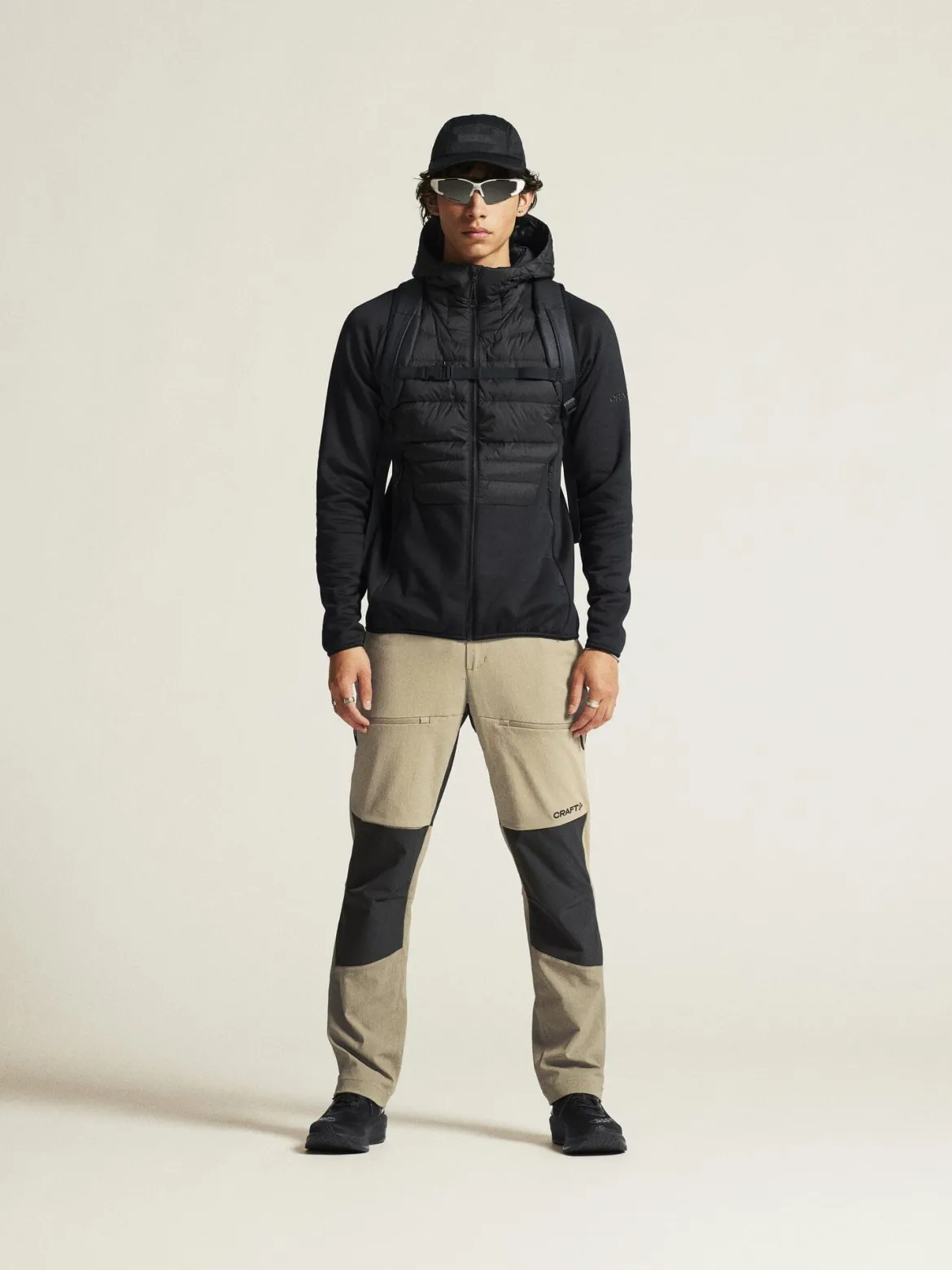 Men's ADV Explore Hybrid Down Jacket - Black
