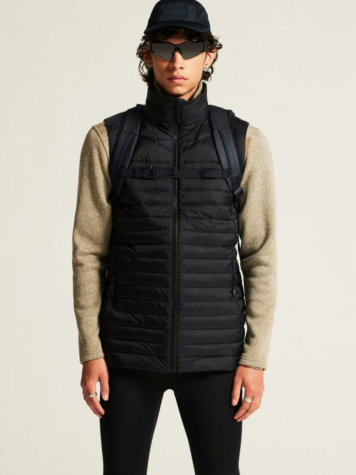 Men's ADV Explore Light Down Vest - Black