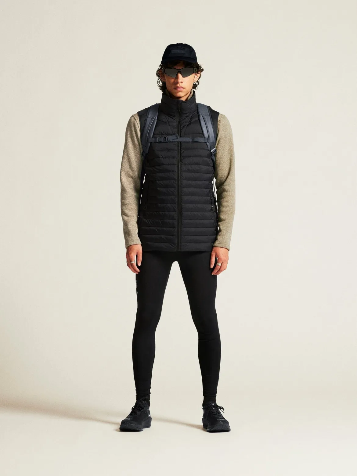 Men's ADV Explore Light Down Vest - Black