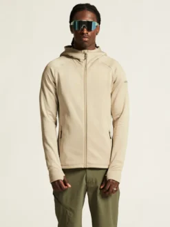 Men's ADV Explore Power Fleece Hood Jacket - Hay