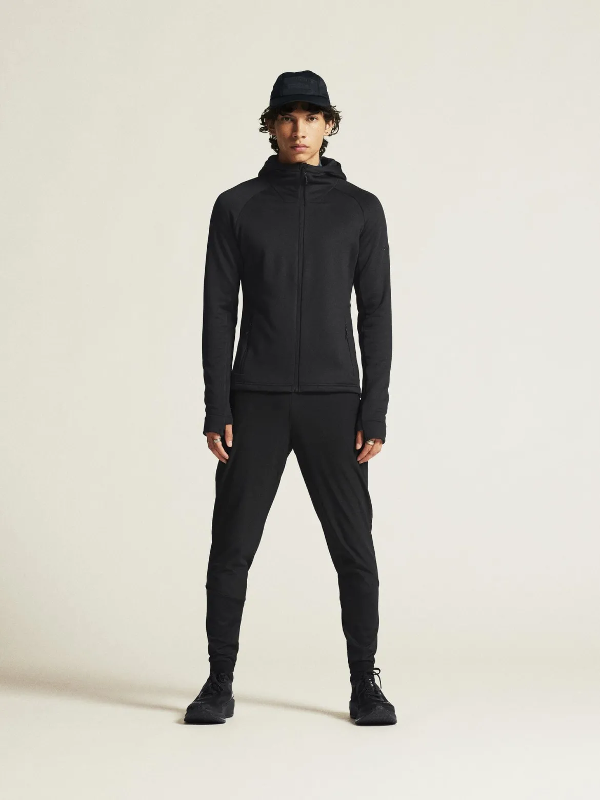 Men's ADV Explore Power Fleece Hood Jacket - Black