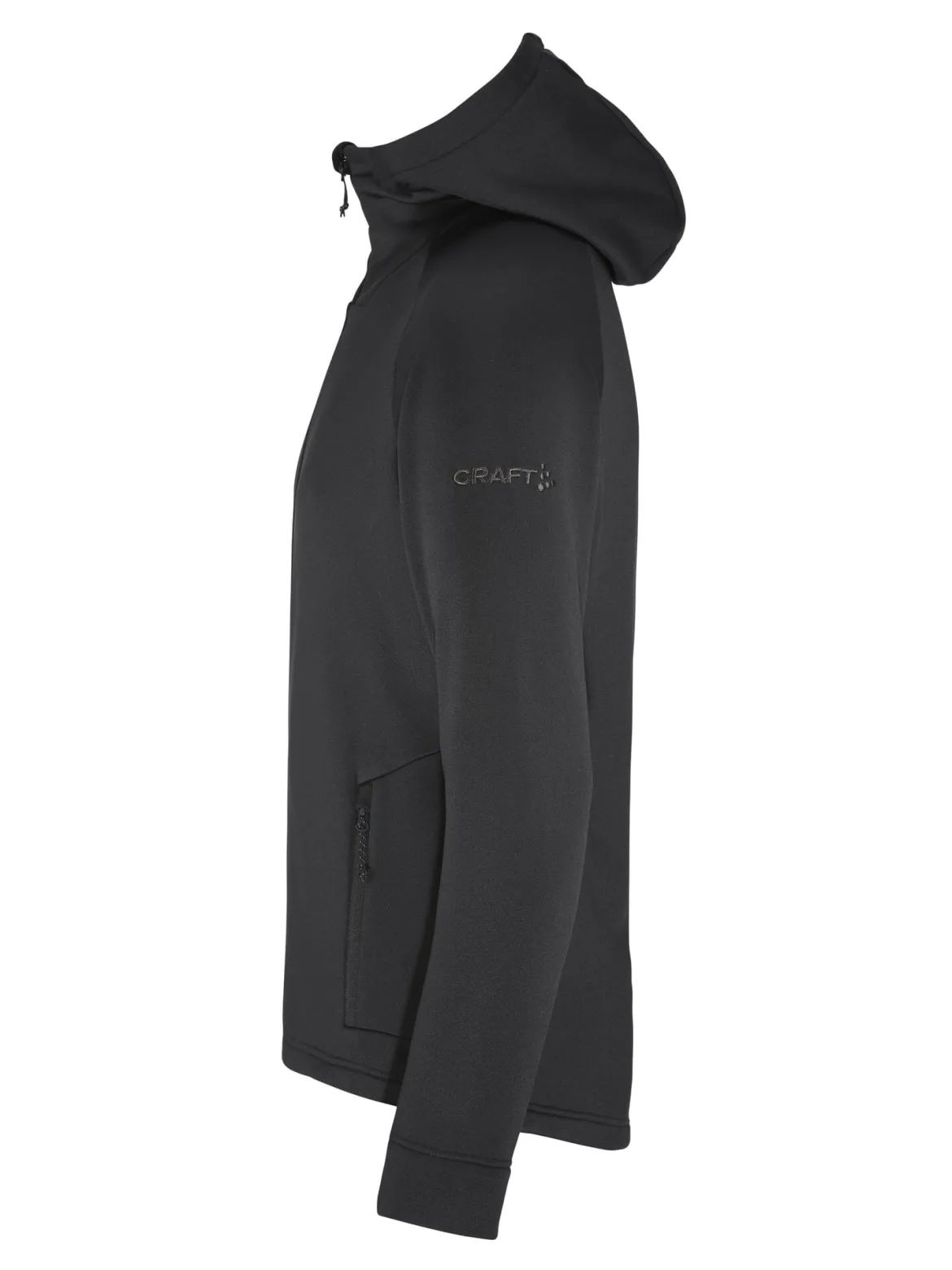 Men's ADV Explore Power Fleece Hood Jacket - Black