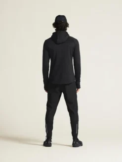 Men's ADV Explore Power Fleece Hood Jacket - Black