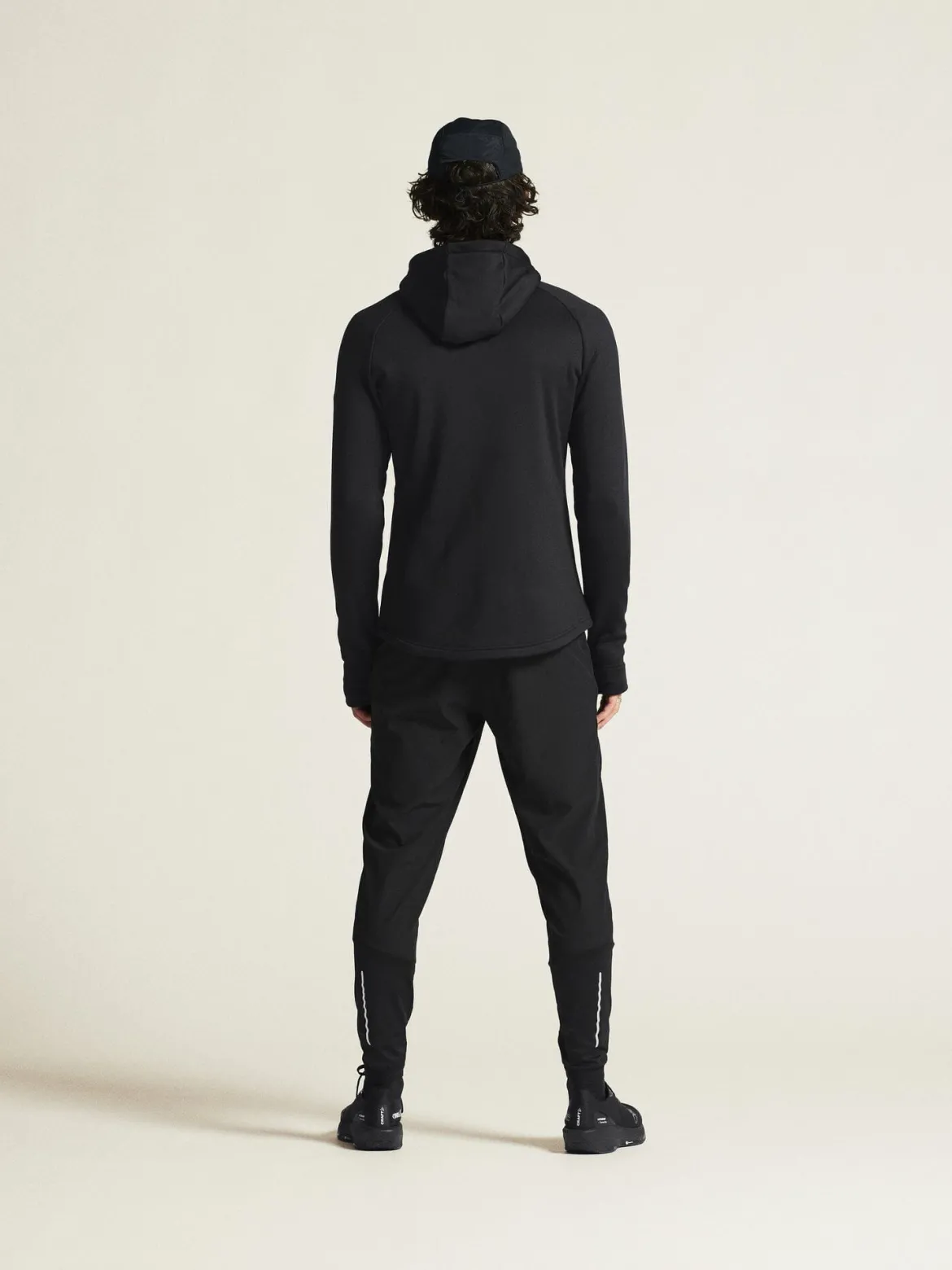 Men's ADV Explore Power Fleece Hood Jacket - Black