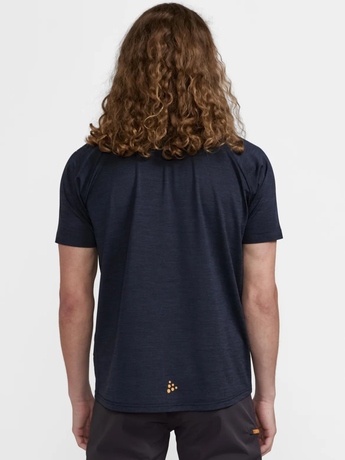 Men's ADV Gravel Bike Short Sleeve Tee - Black Melange
