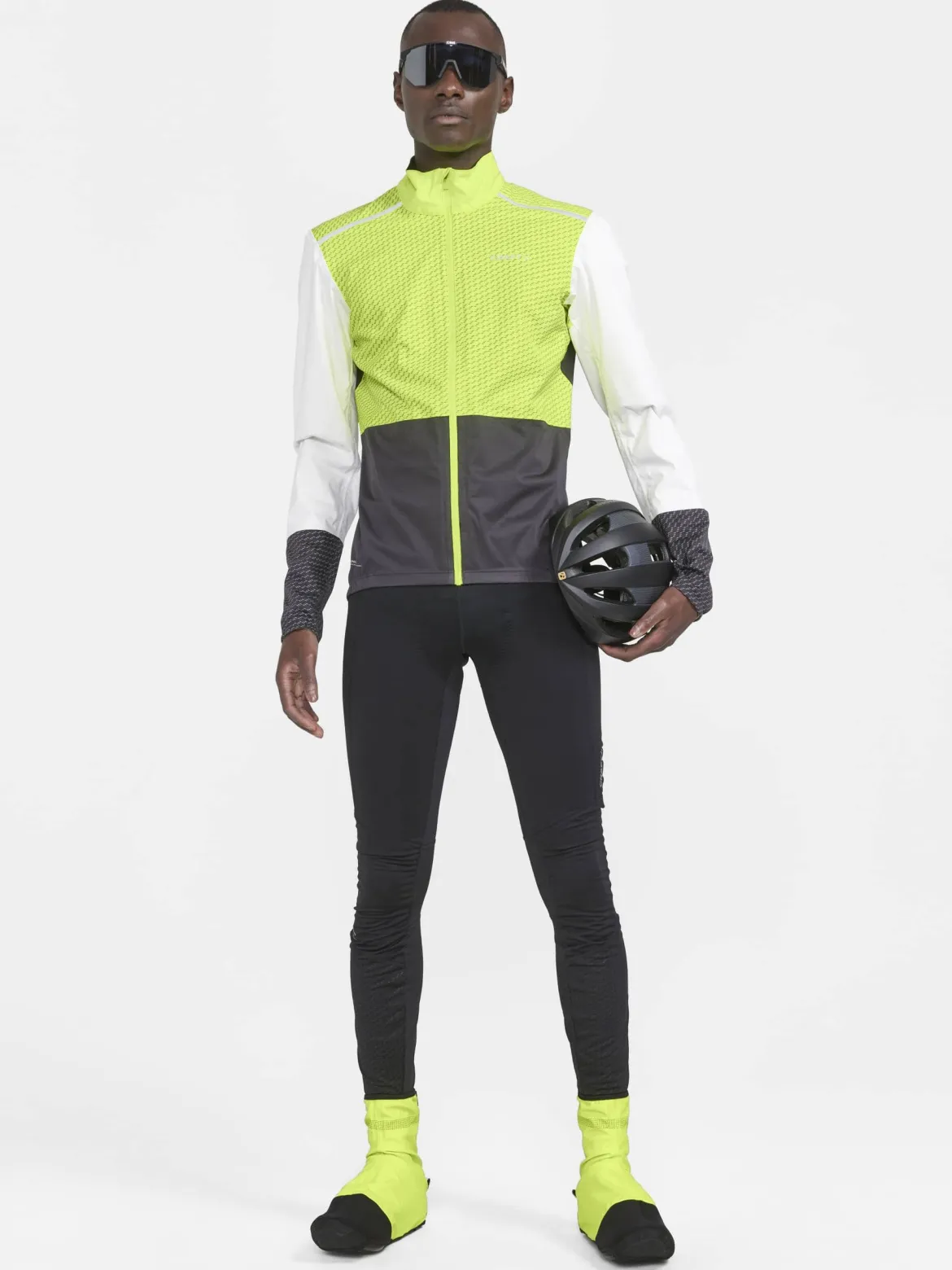 Men's ADV Hydro Lumen Cycling Jacket - FLUMINO-ASH WHITE