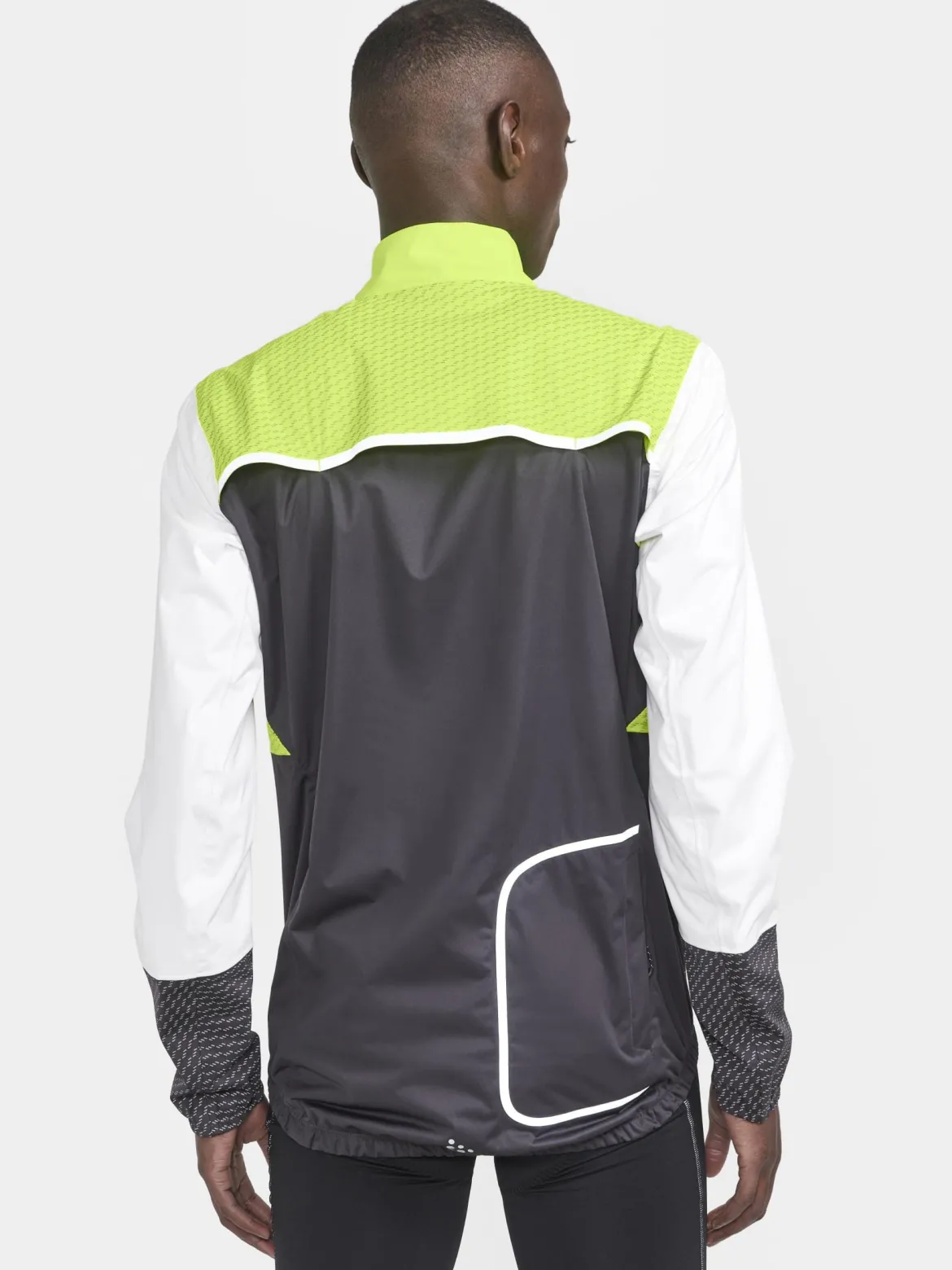 Men's ADV Hydro Lumen Cycling Jacket - FLUMINO-ASH WHITE