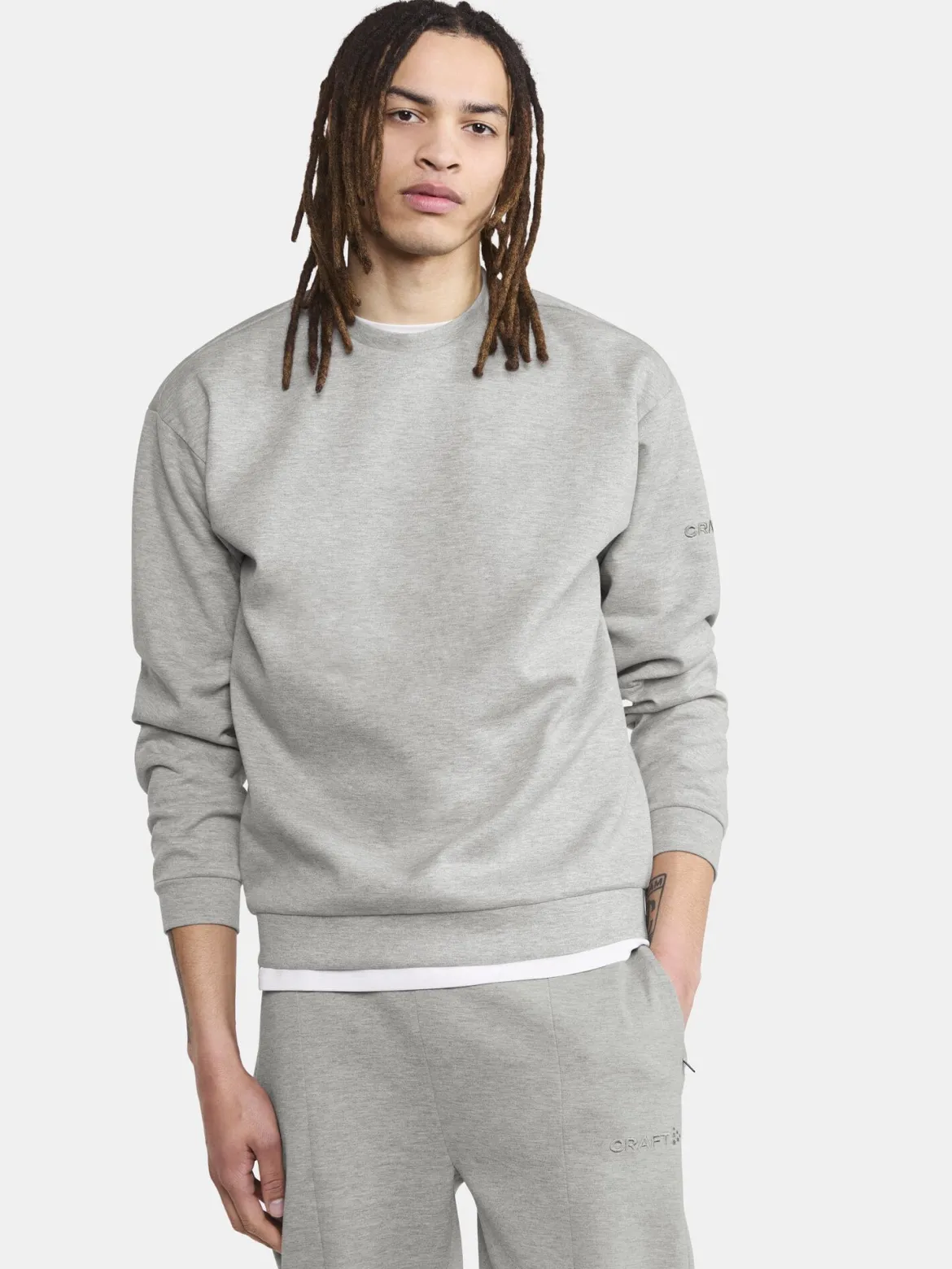 Men's ADV Join RN Sweatshirt - Grey Melange