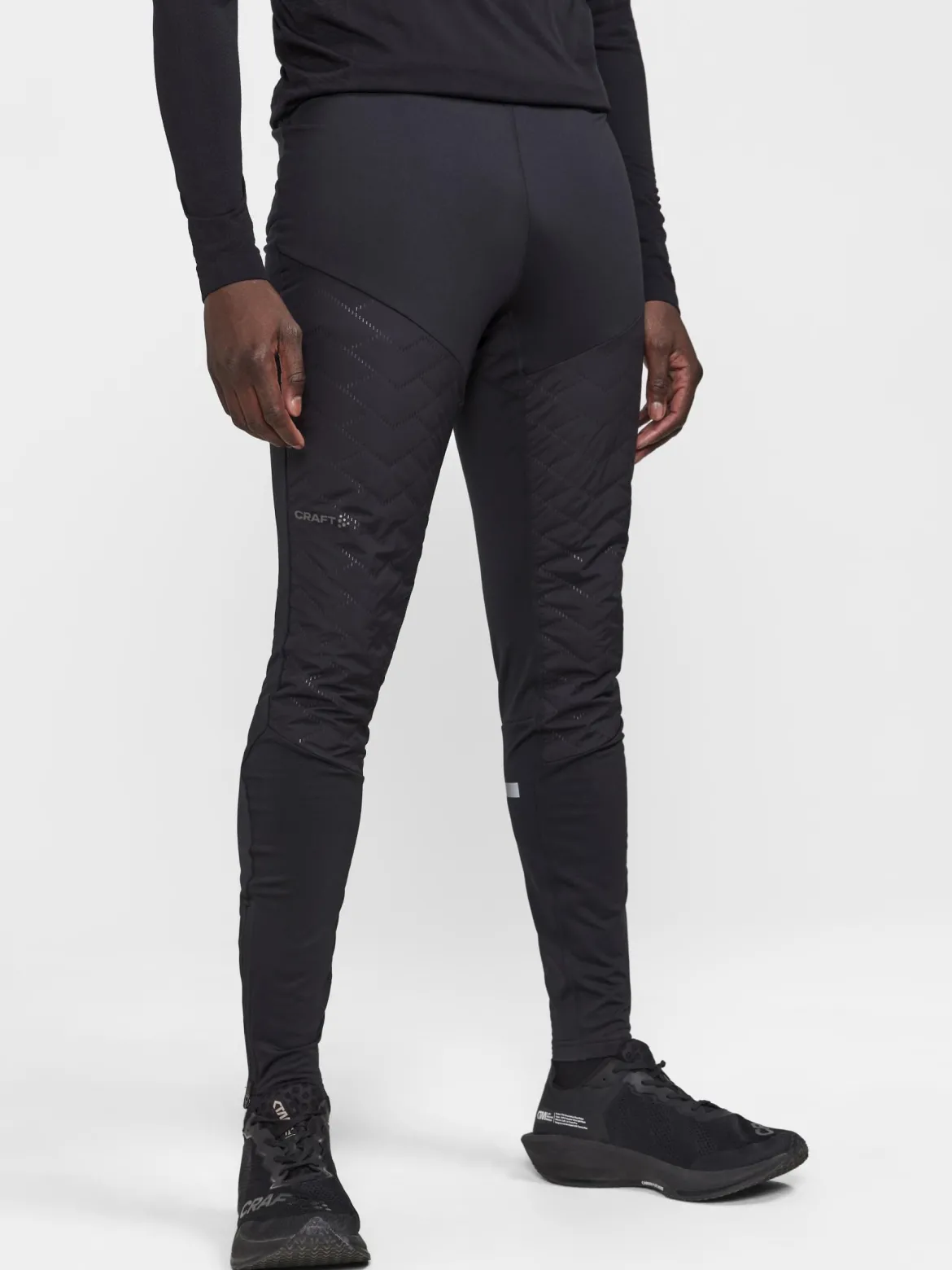 Men's ADV SubZ Warm Running Tights 3 - Black