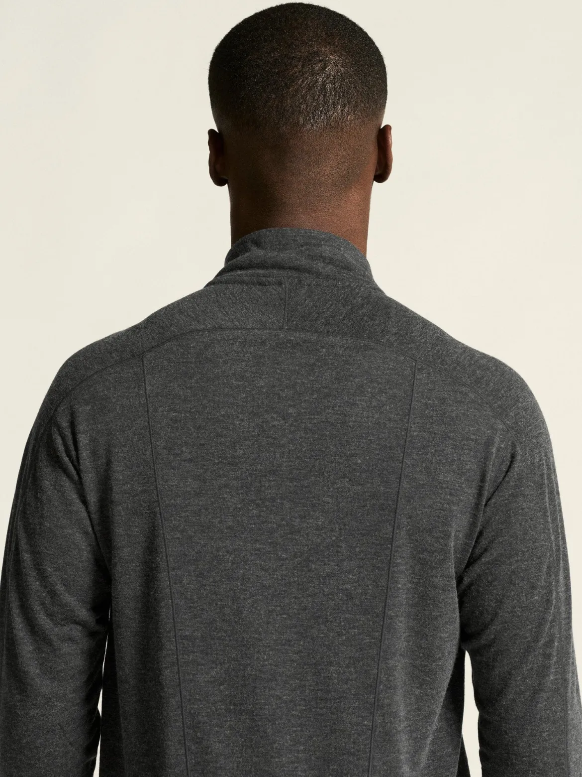 Men's ADV SubZ Wool Longsleeve Tee 3 - Black Melange