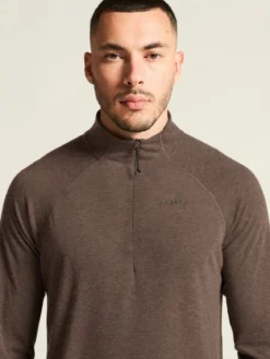 Men's ADV SubZ Wool Longsleeve Tee 3 - PRUNE/MELANGE