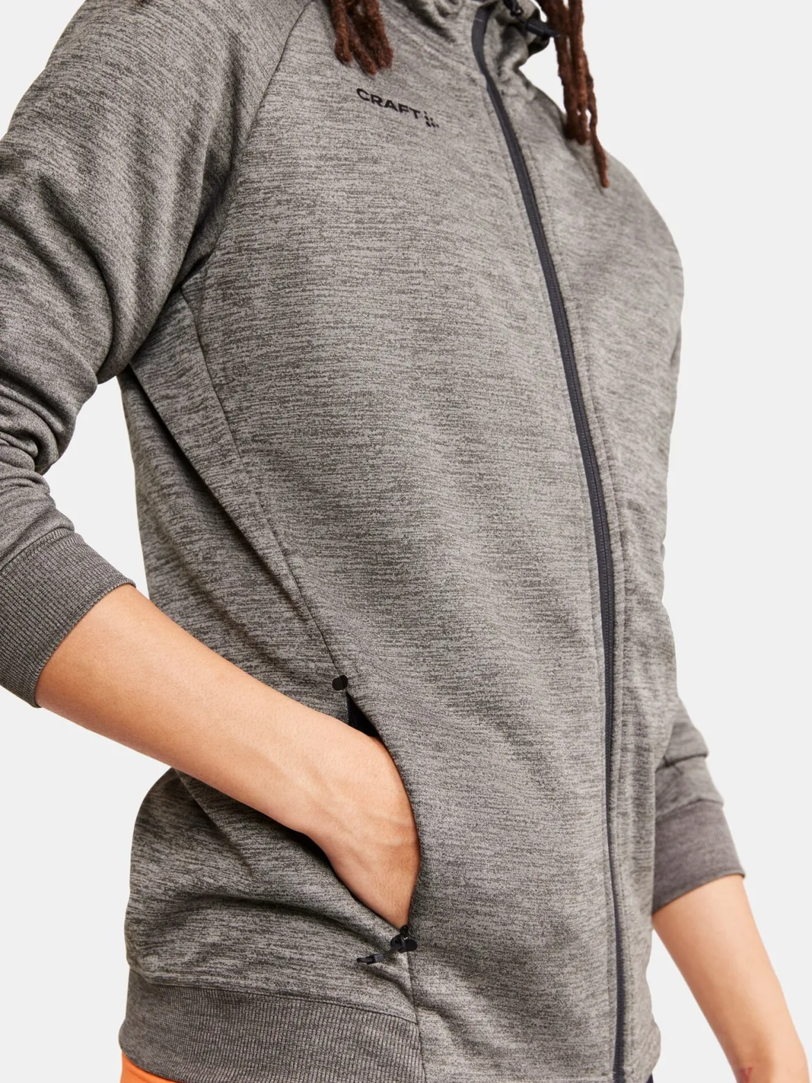 Men's ADV Unify Full-Zip Hood - Dk Grey Melange