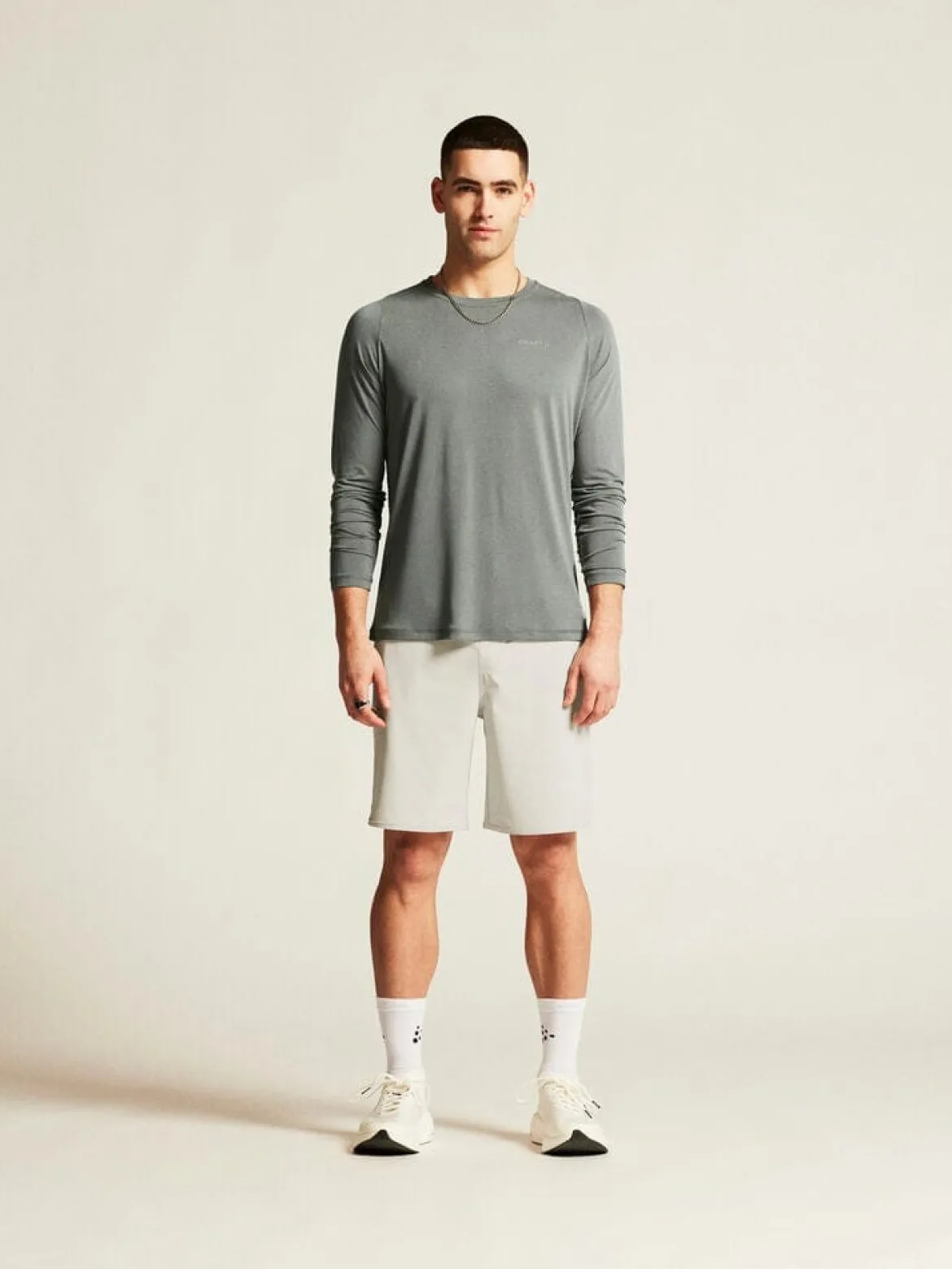 Men's Collective Bi-Blend Longsleeve Tee - Leaf