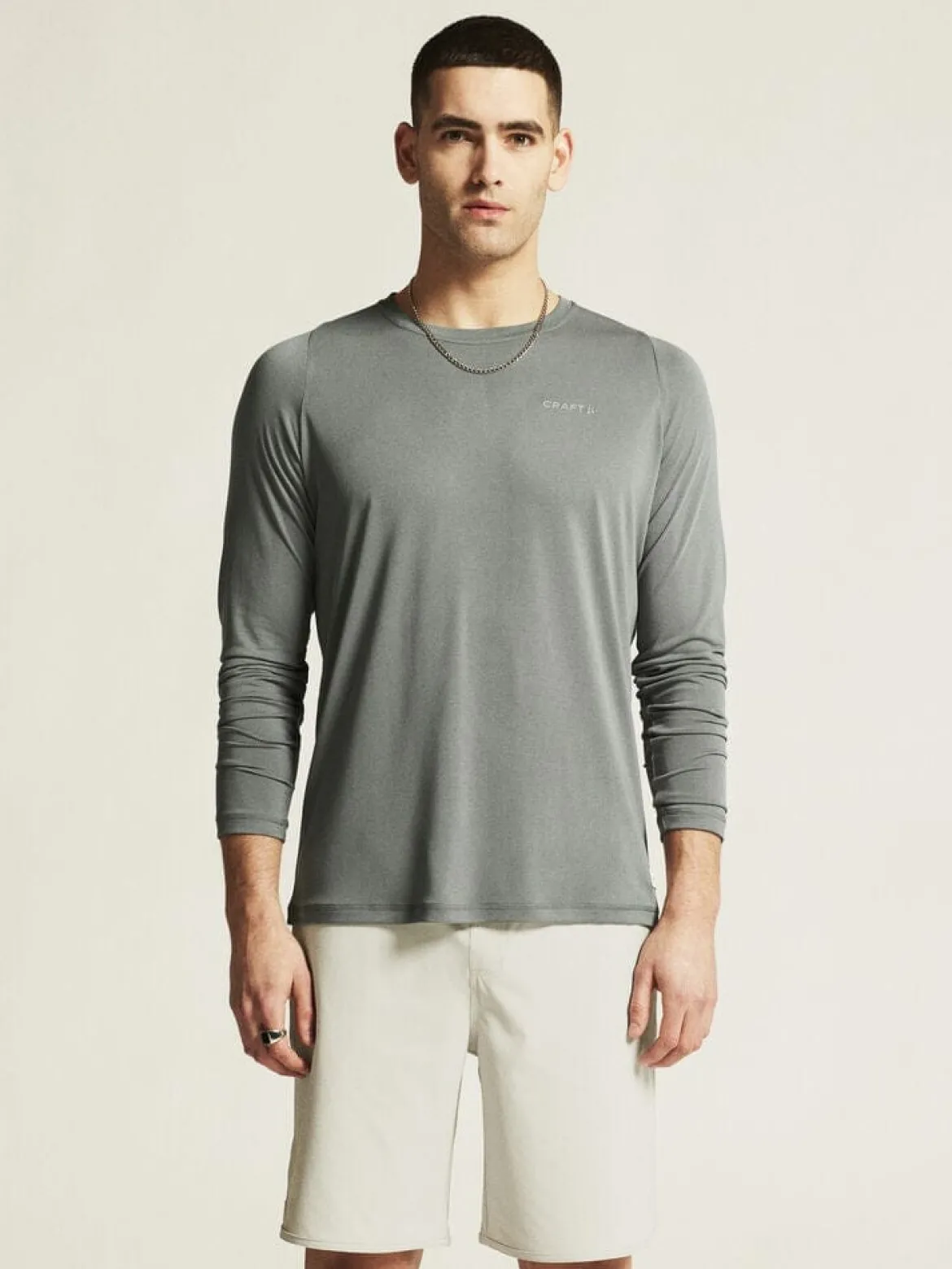 Men's Collective Bi-Blend Longsleeve Tee - Leaf